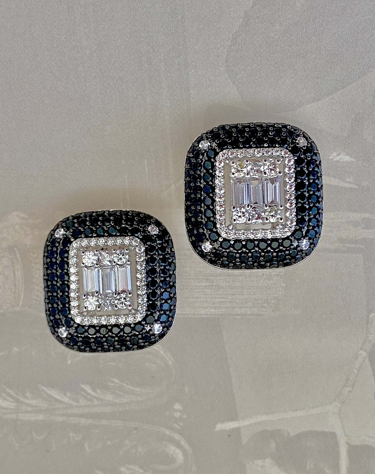 Midnight Halo Studs