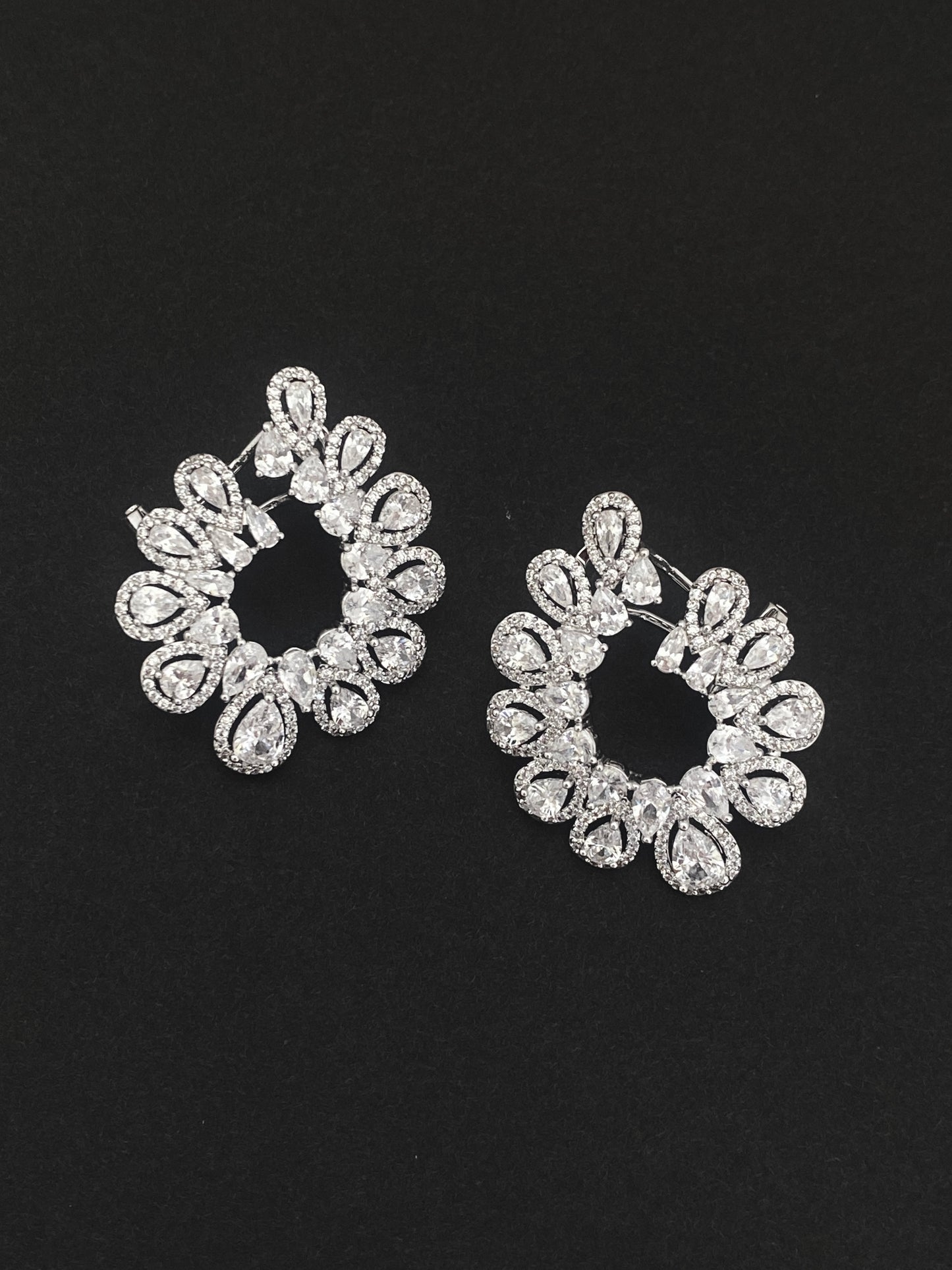 Moonflower studs