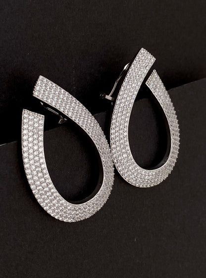 Crystal Loop Studs