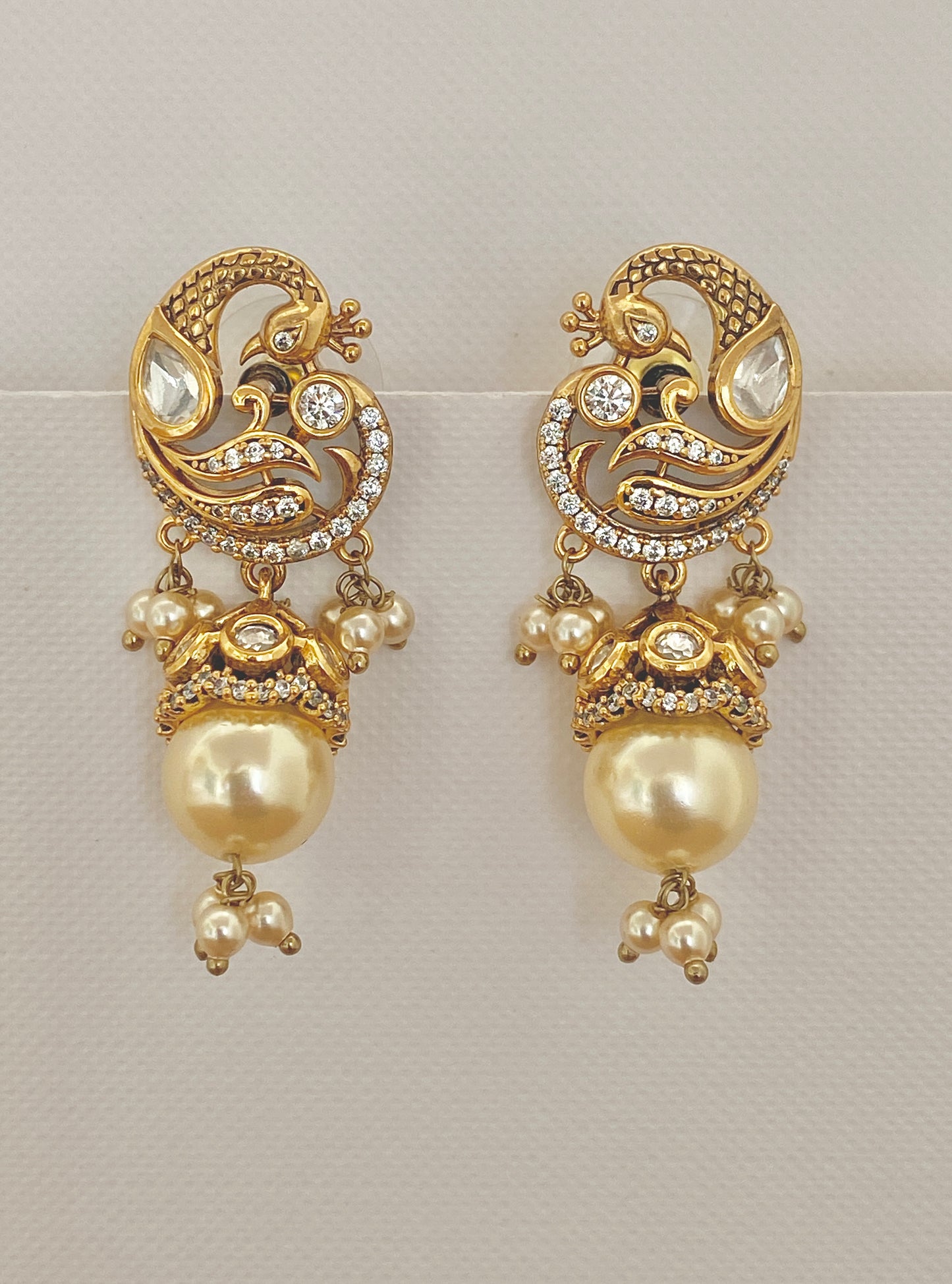 Golden Cluster Jhumka