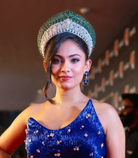 Ahsaas Channa in Treble Silver Drops