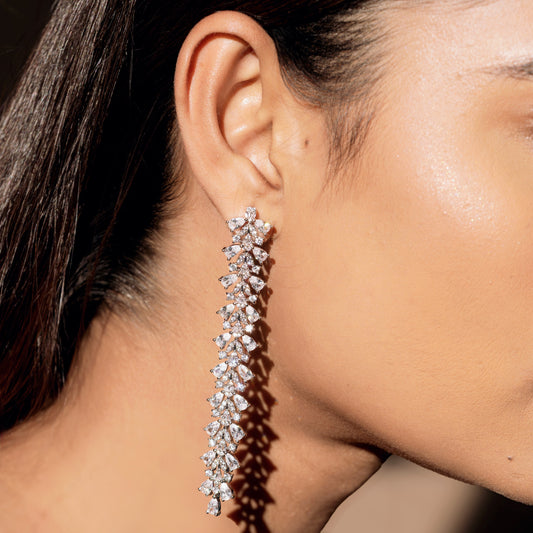 Diamond Bloom Earrings