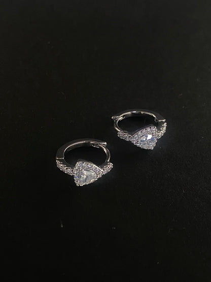 Pear Drop Hoops
