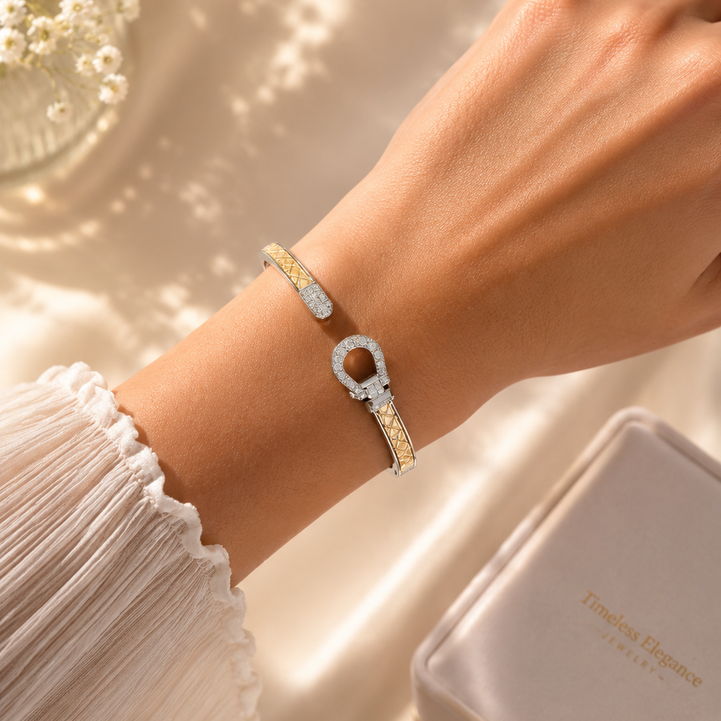Crystal Glow Cuff