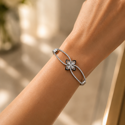 Floral Grace Cuff