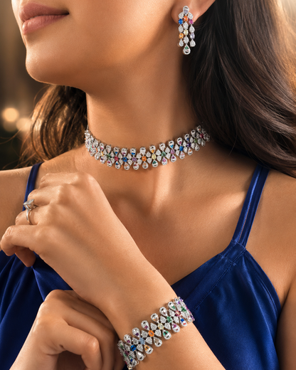 Vivid Vault Diamond Choker Set