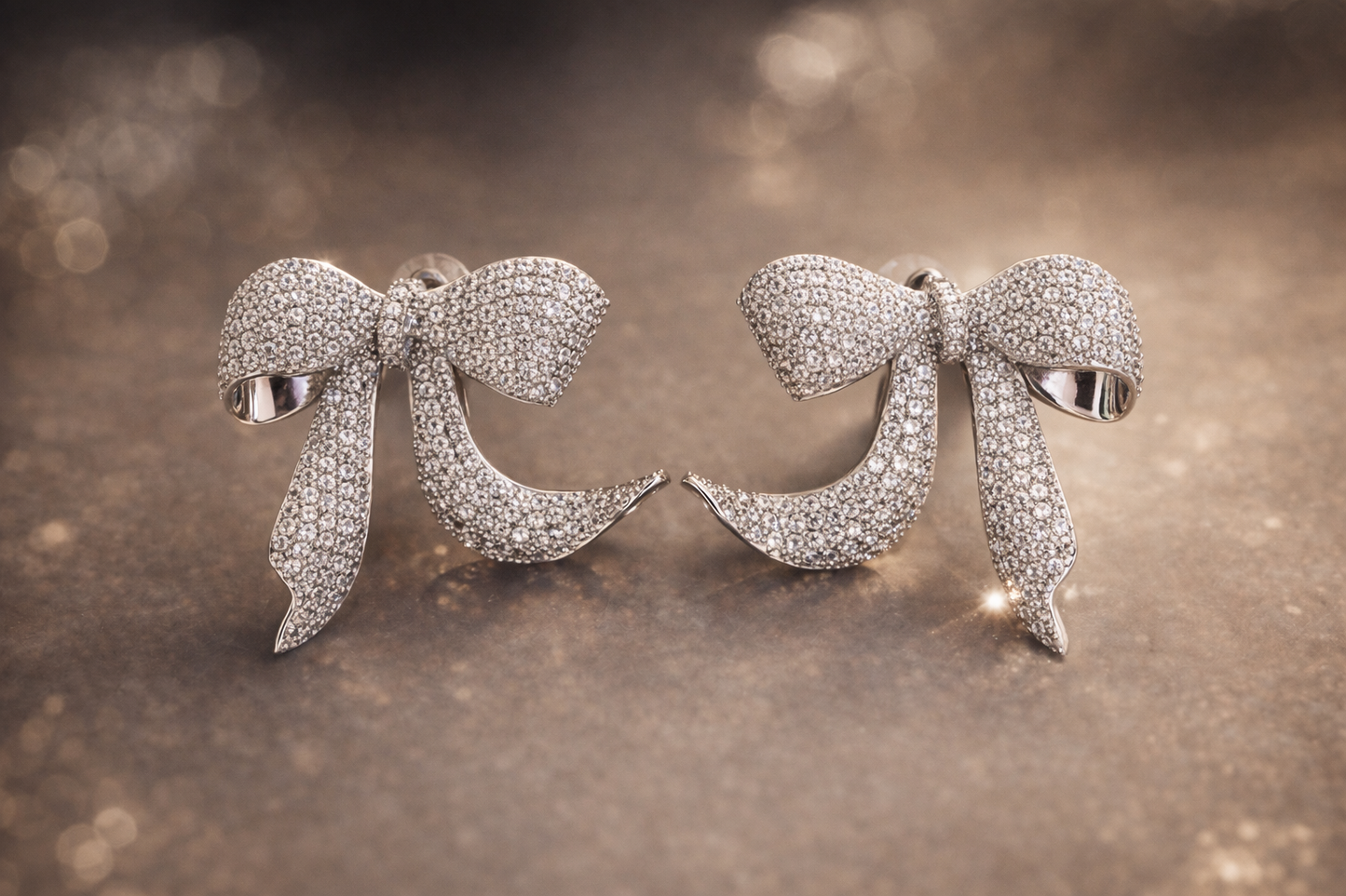 Ribbon Swirl Studs