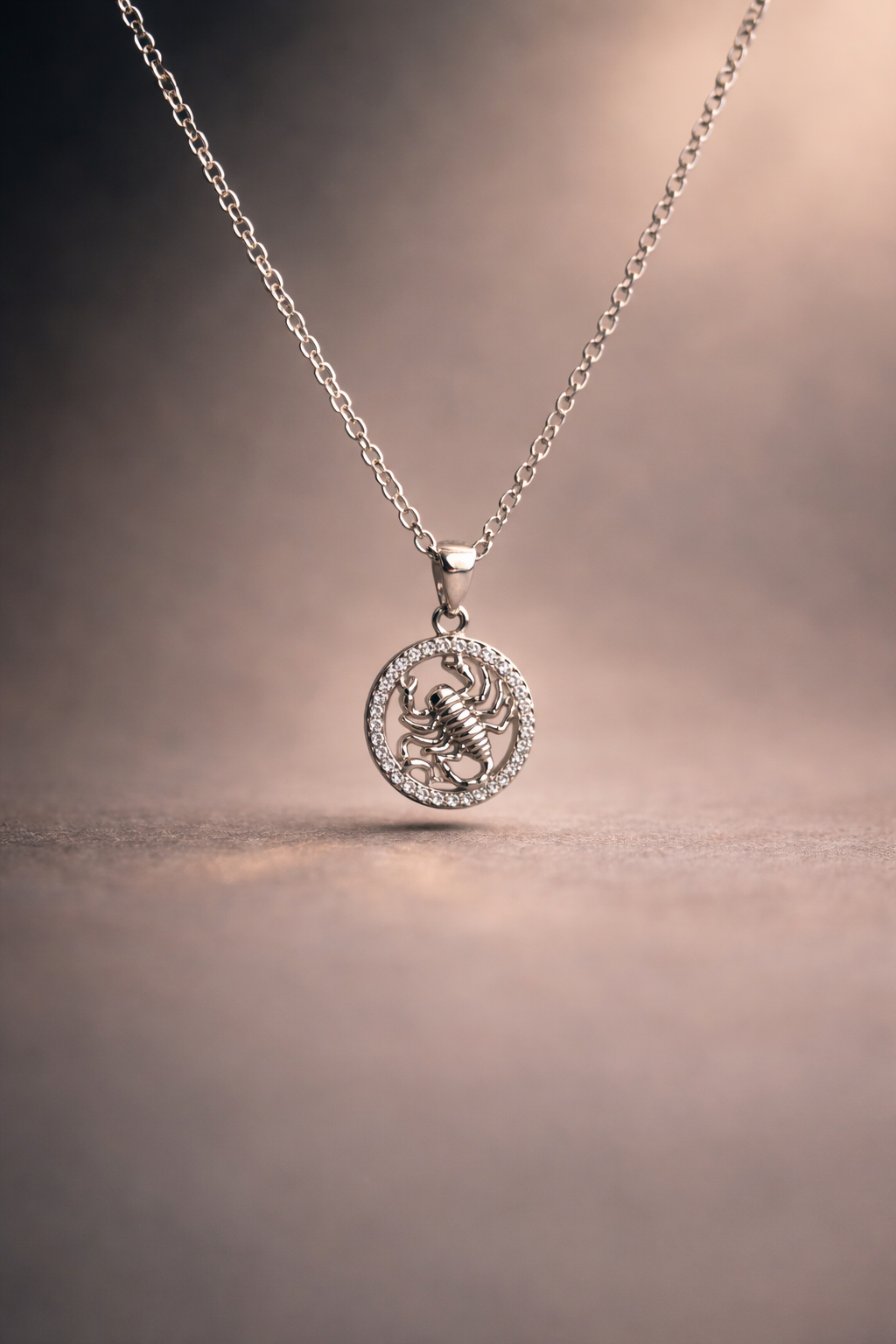 Zodiac pendant silver