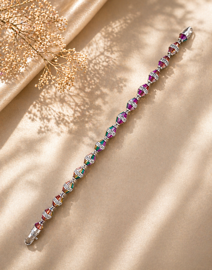 Mauve Path Bracelet