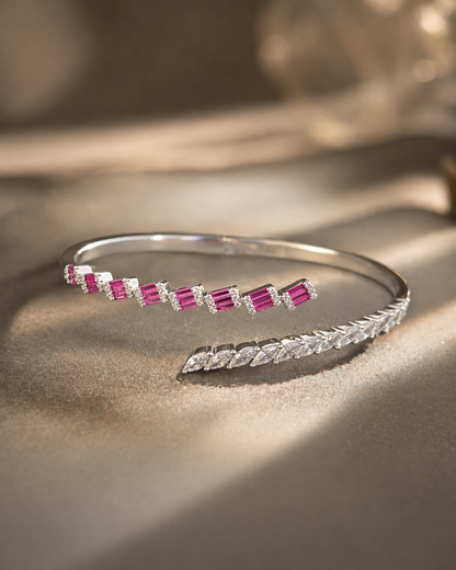 Curved Accent Bracelet Cuff