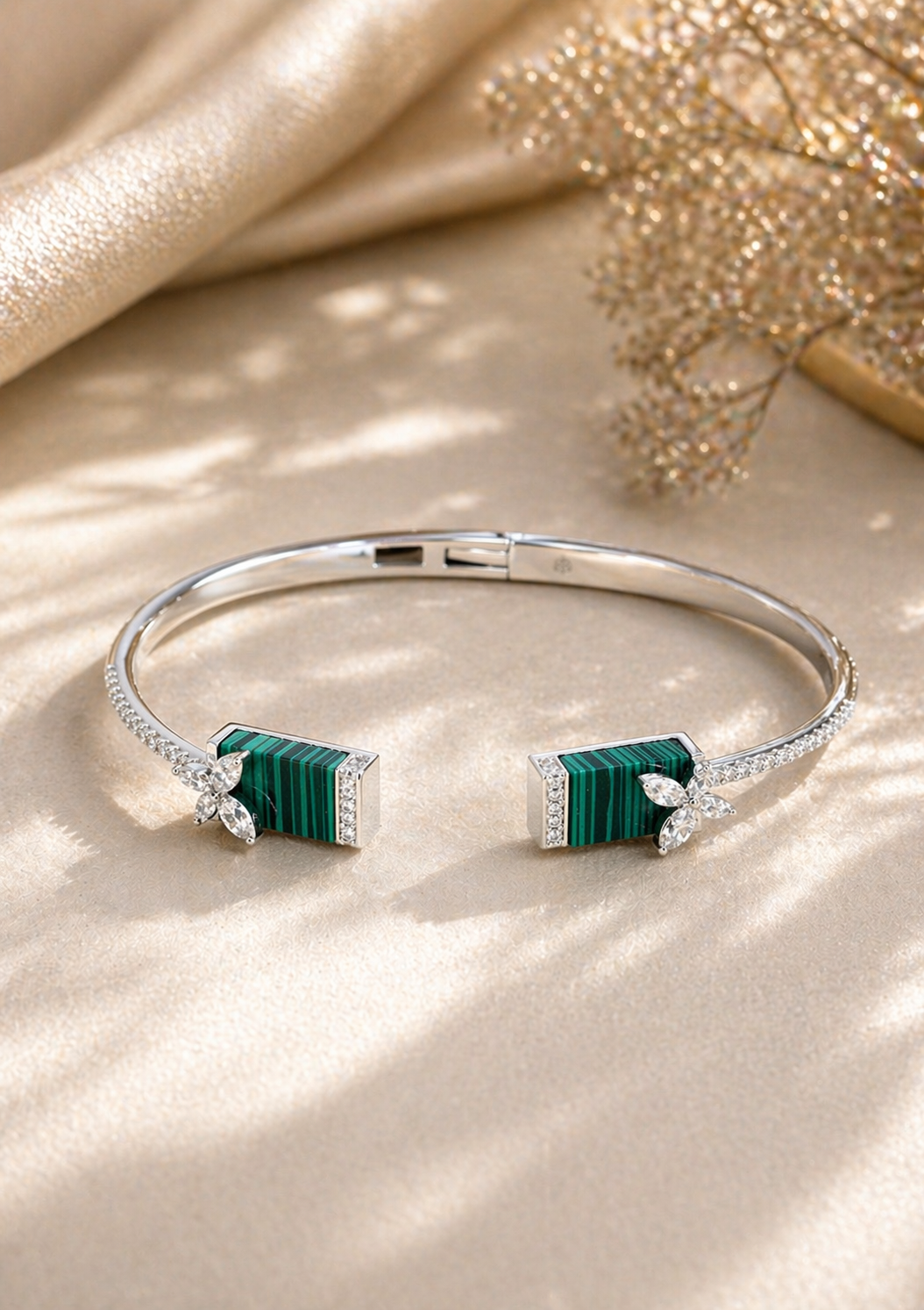 Dual-End Accent Bracelet Cuff