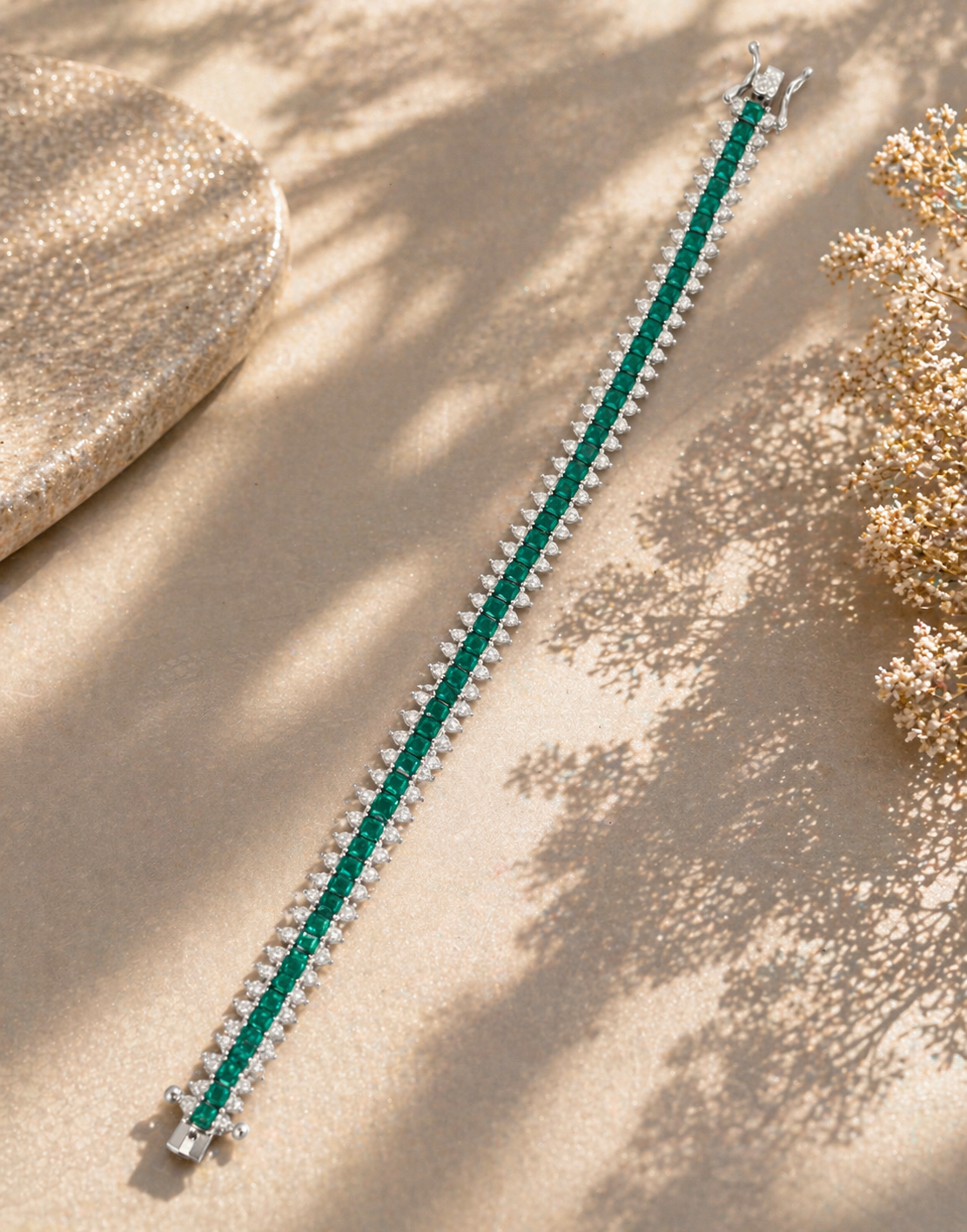 Olive Gleam Bracelet