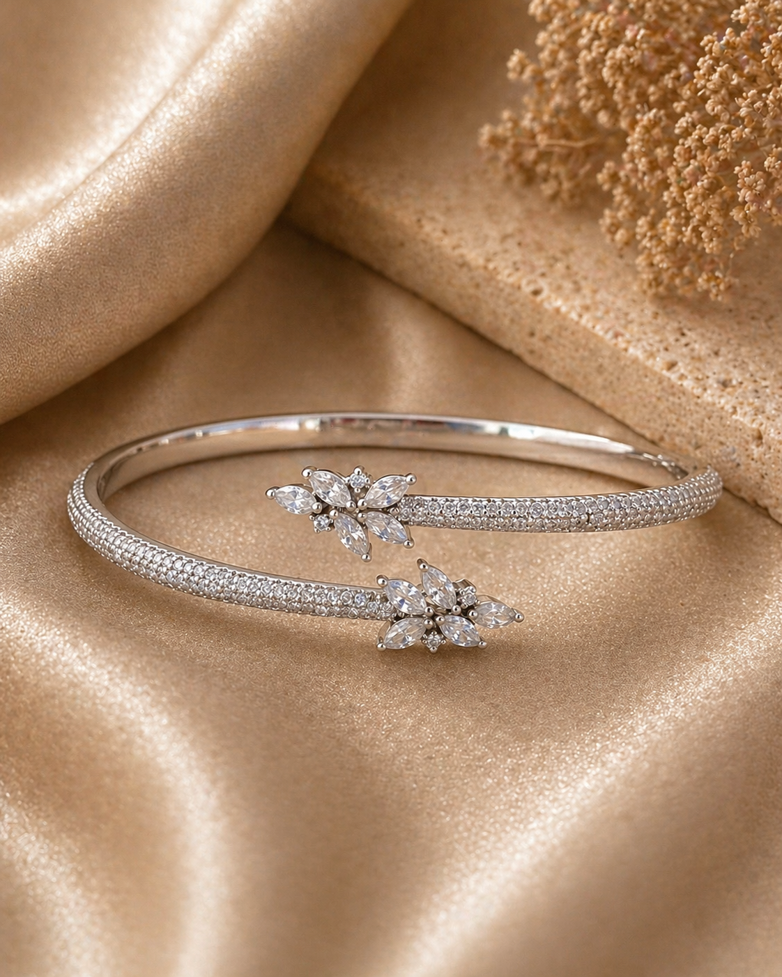 Linear Peak Cuff Bracelet