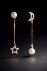 Star & moon Earrings