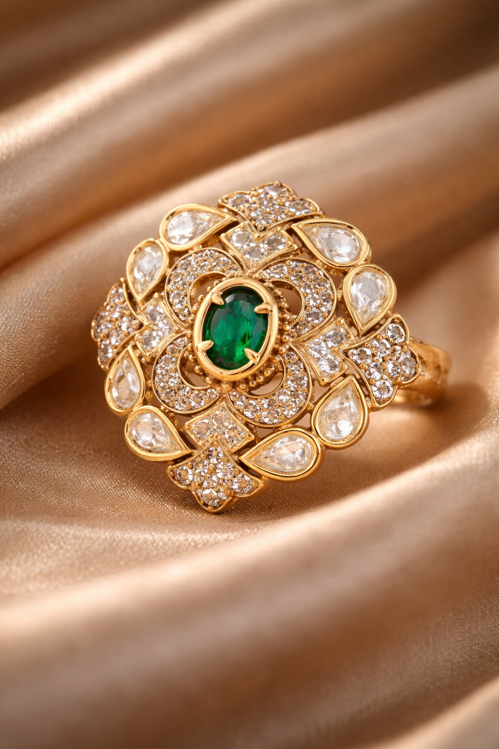 Verdant Halo Ring