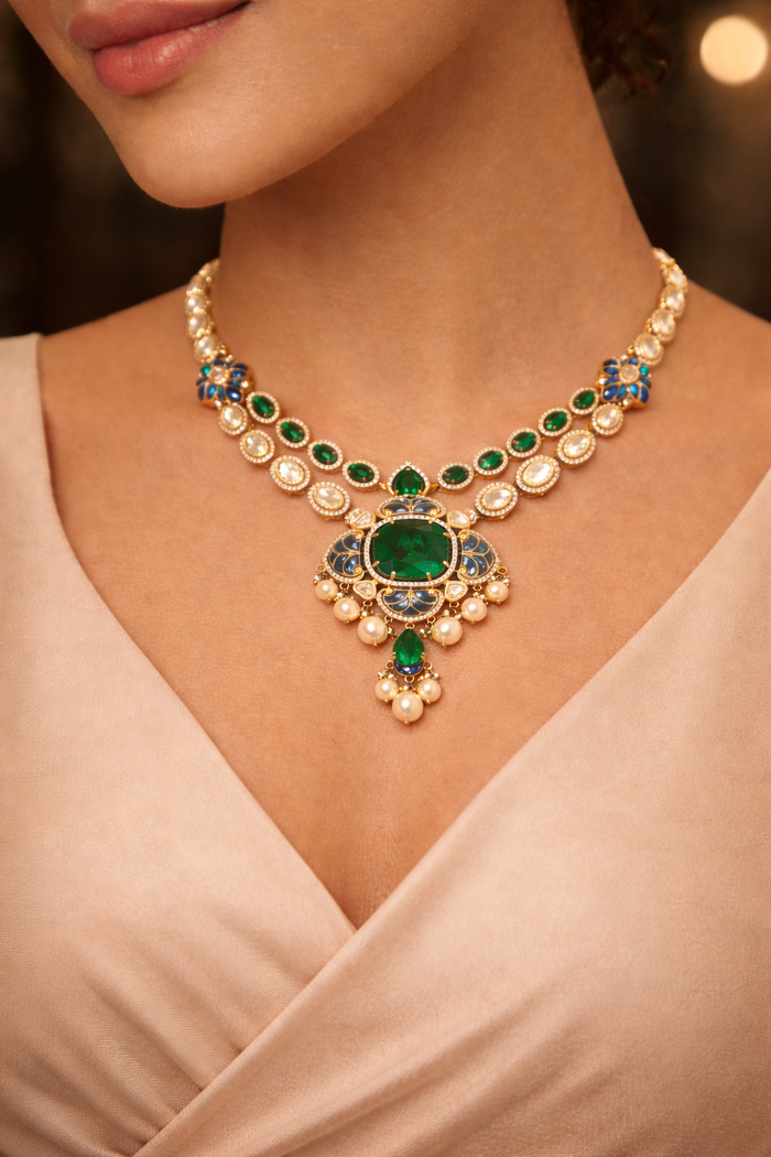 Emerald Cascade Set