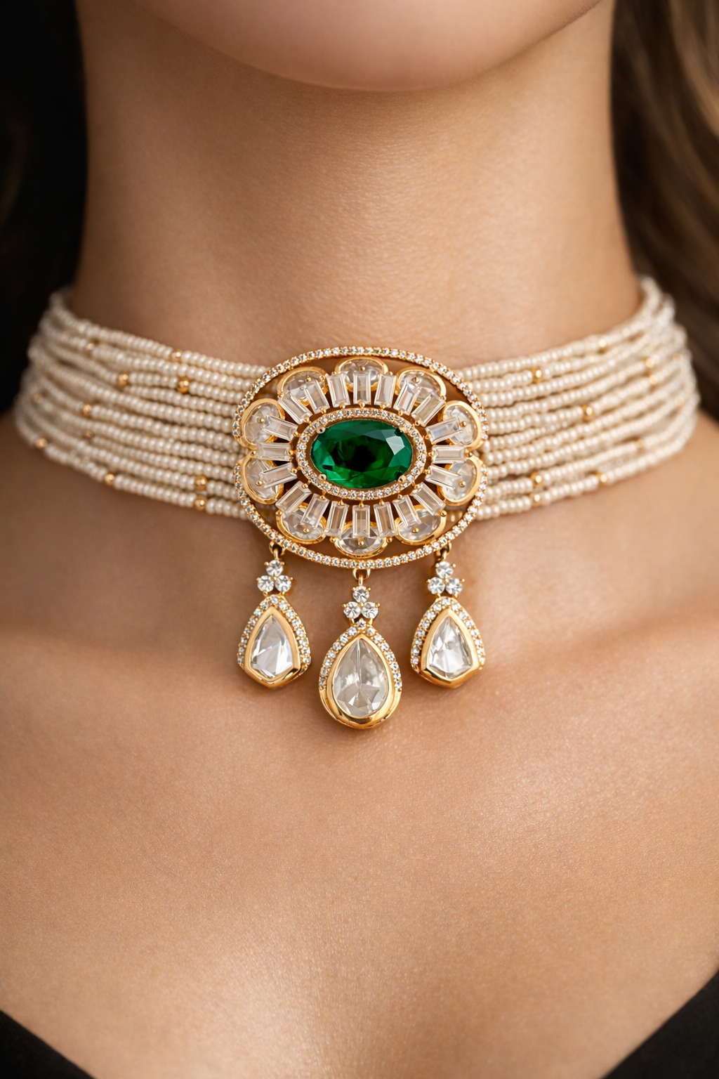 Simple Chain Necklace Set