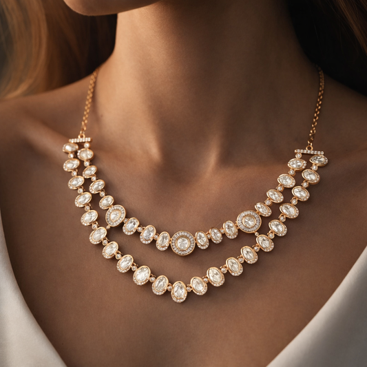 Royal Layered Necklace Set