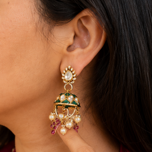 Mughal Bloom Earrings
