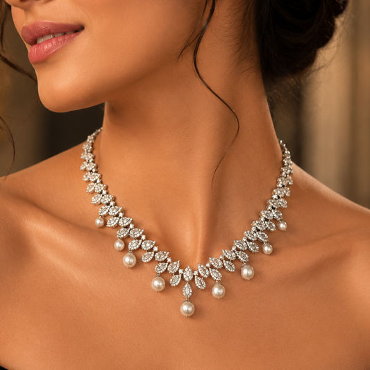 Dewdrop Necklace Set