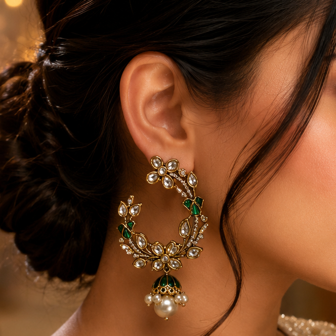 Moonvine Pearl Drop Earrings