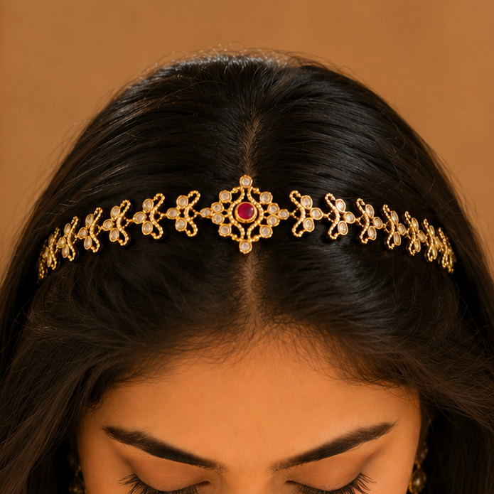 Gilded Veil Mathapatti