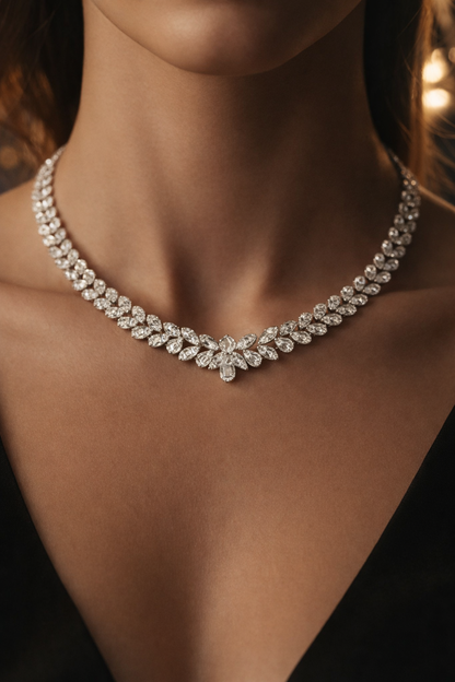 Refined Diamond Band Set