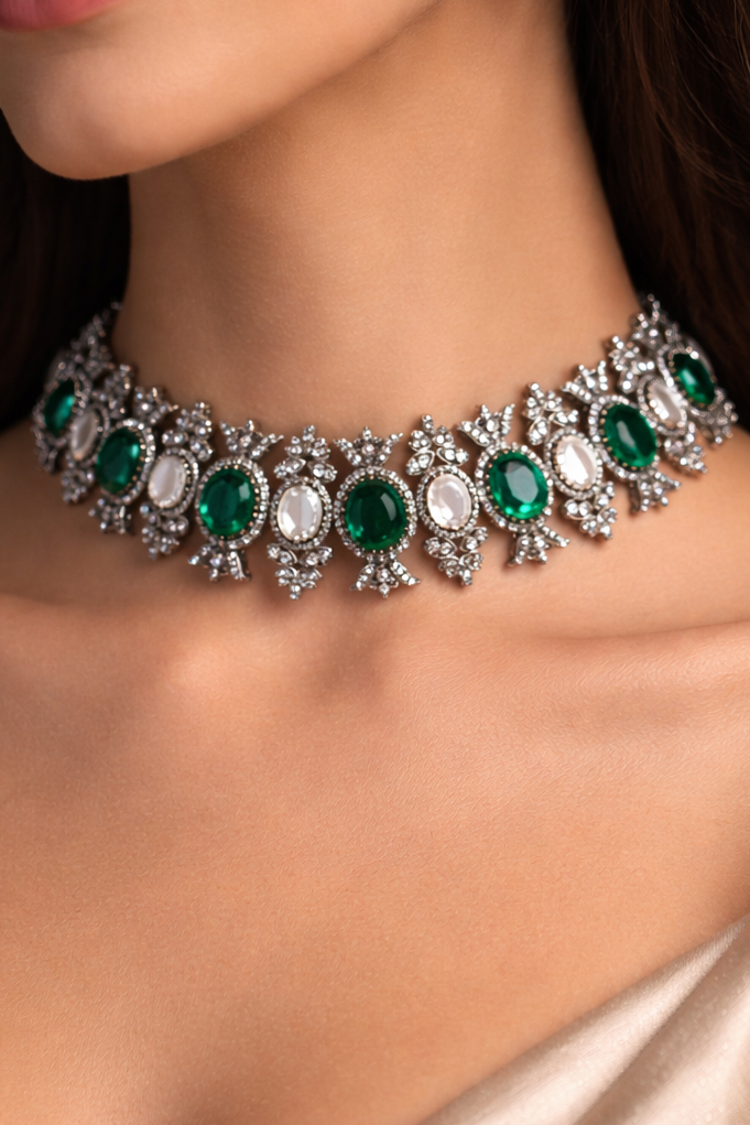 Enchanted Noir Choker set