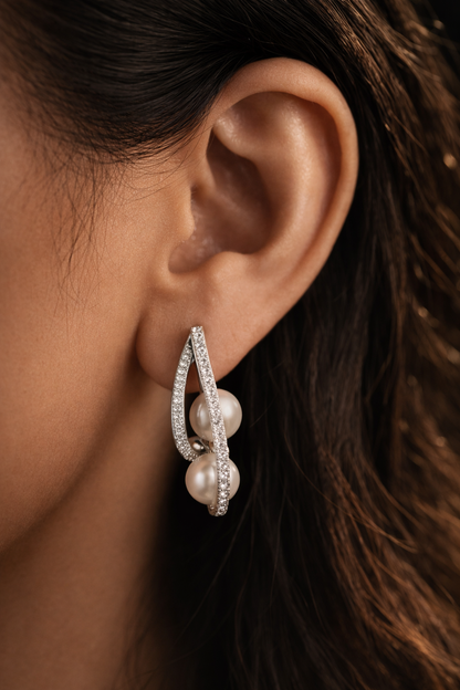 Twin Drop Studs