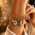 Vivid Fortune Charms Bracelet