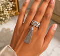 Gracefall Tassel Ring