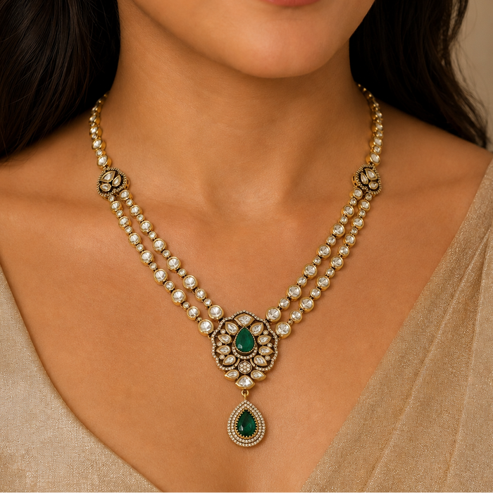 Green Grace Necklace Set