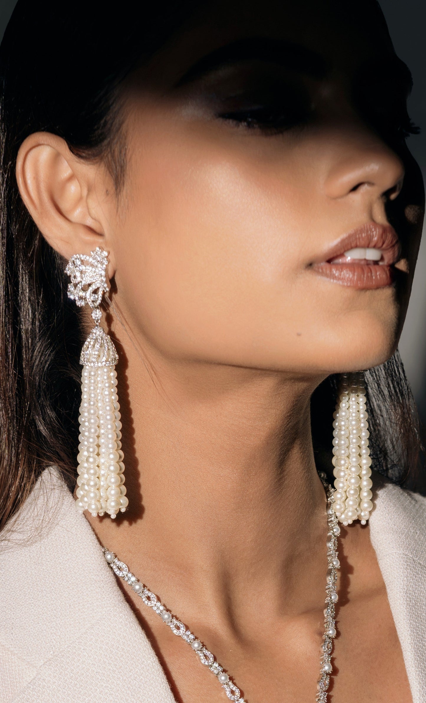 Pearl Wings Earrings