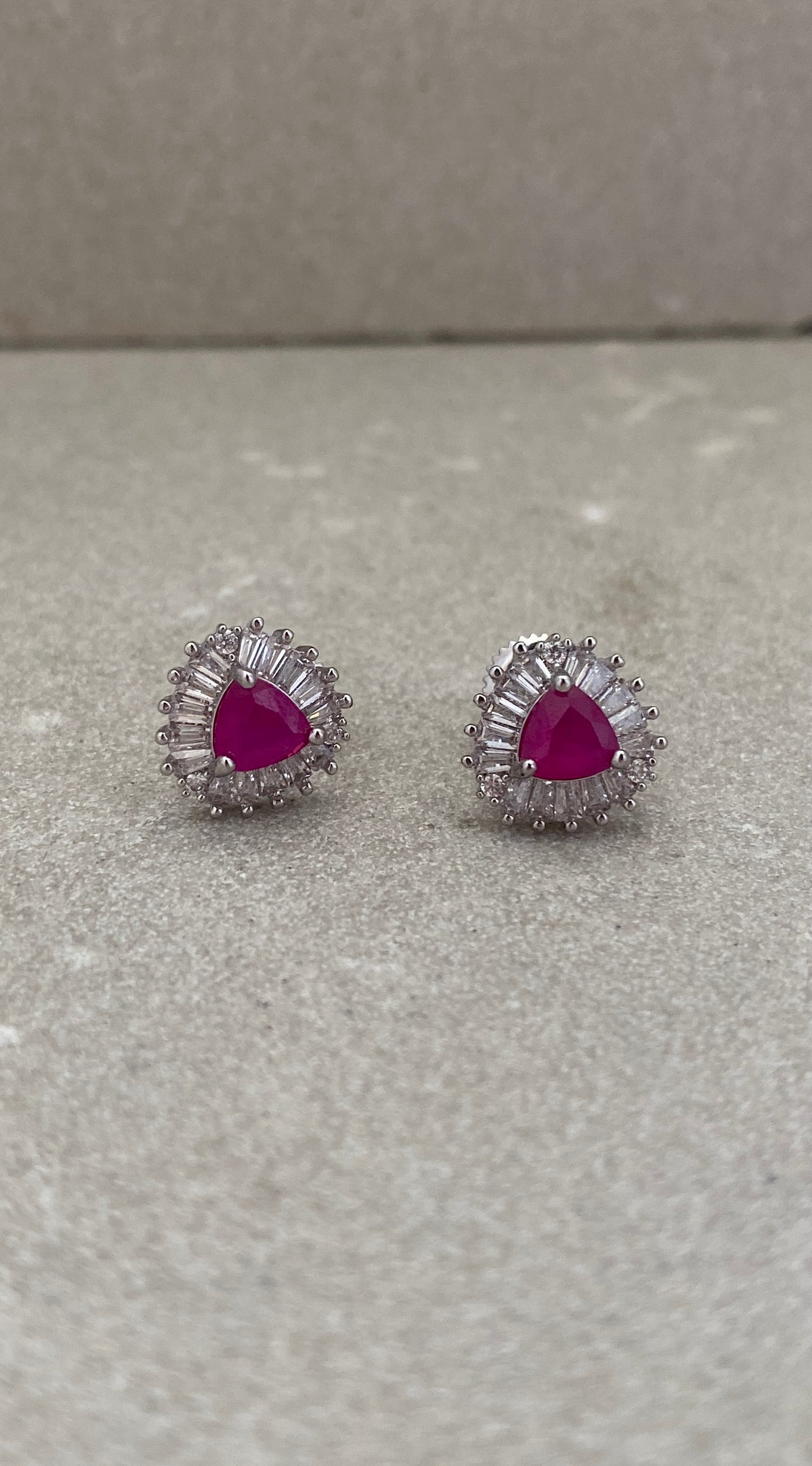 Centered Sparkles Studs