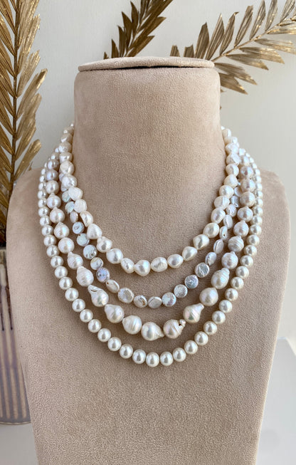 Pearls Concoction Necklace