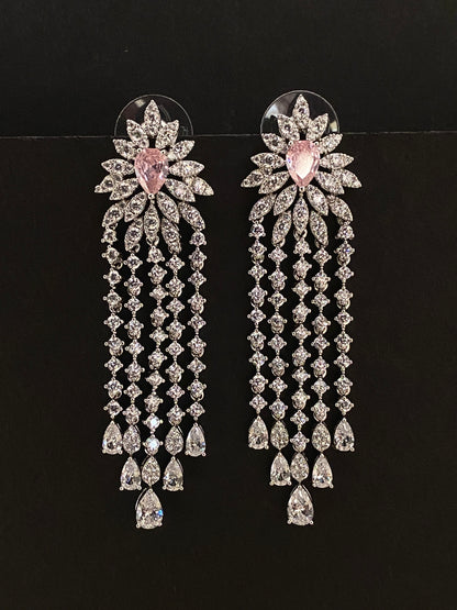 Diamond Rain Earrings