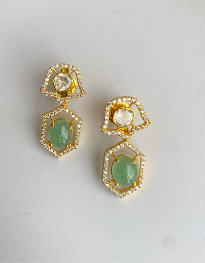 Green Serenity Earrings