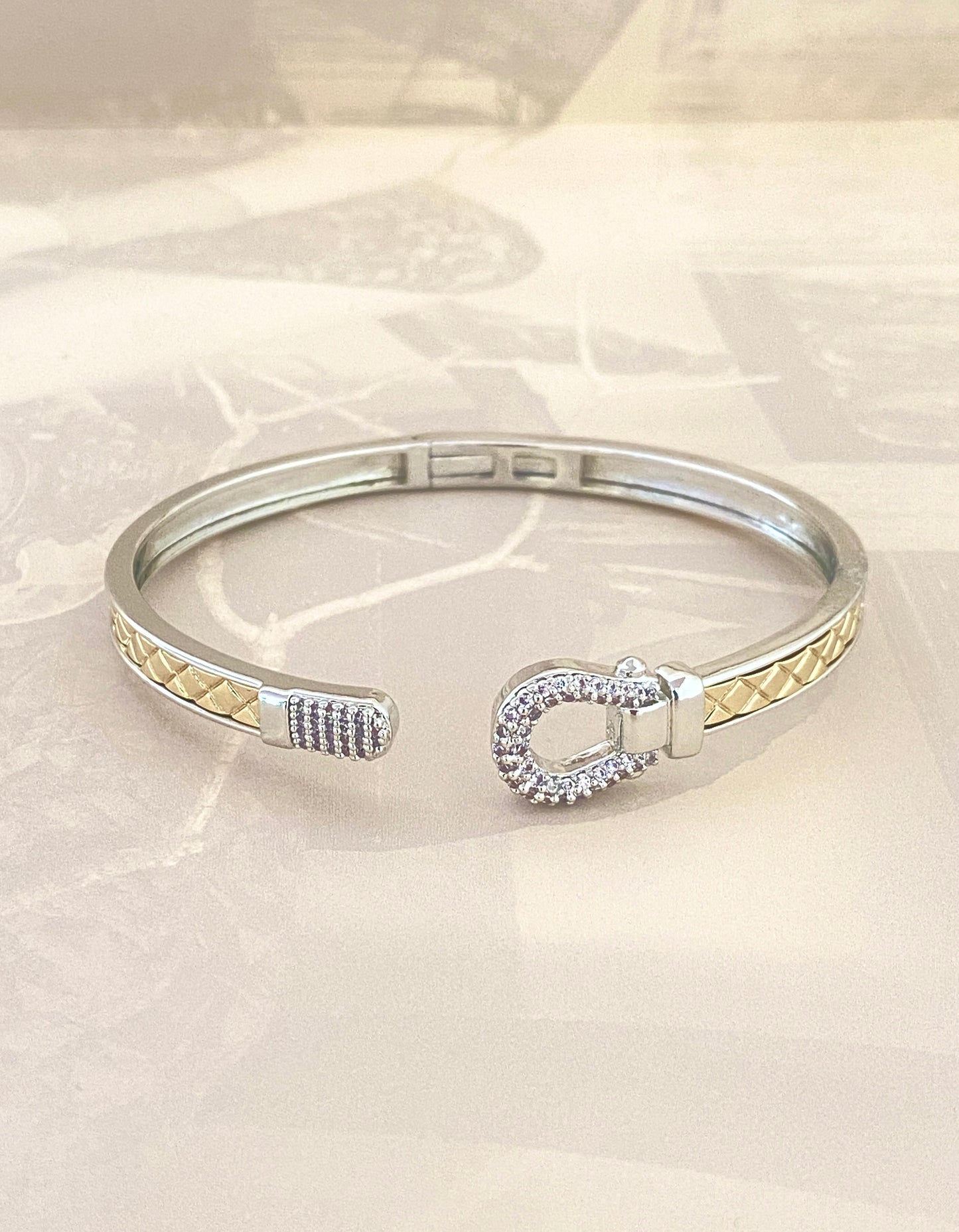 Crystal Glow Cuff