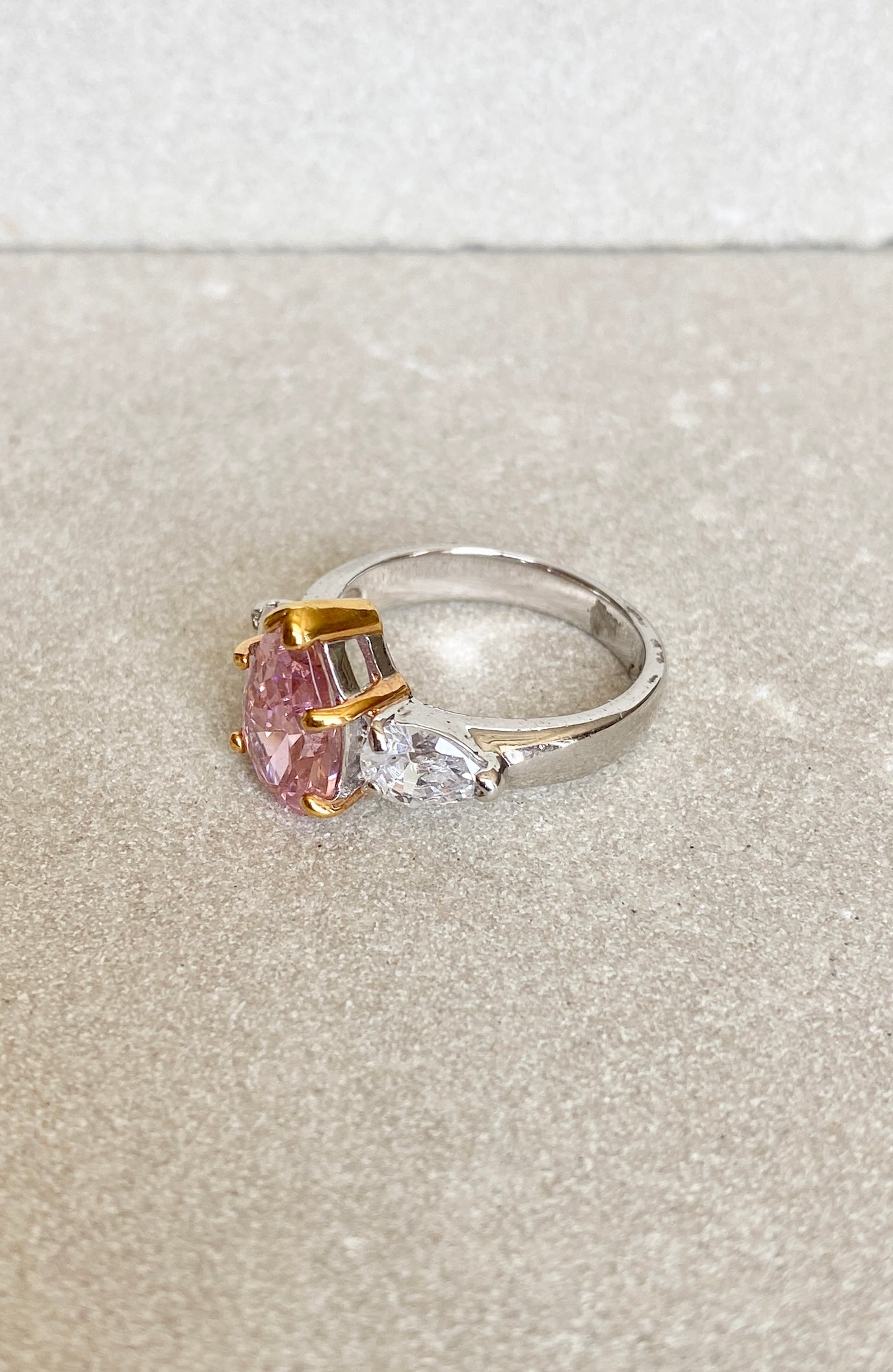 Pink Sapphire Ring