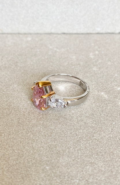 Pink Sapphire Ring