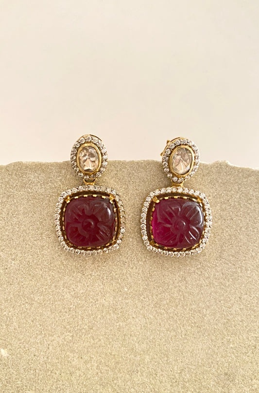 Ruby Earrings