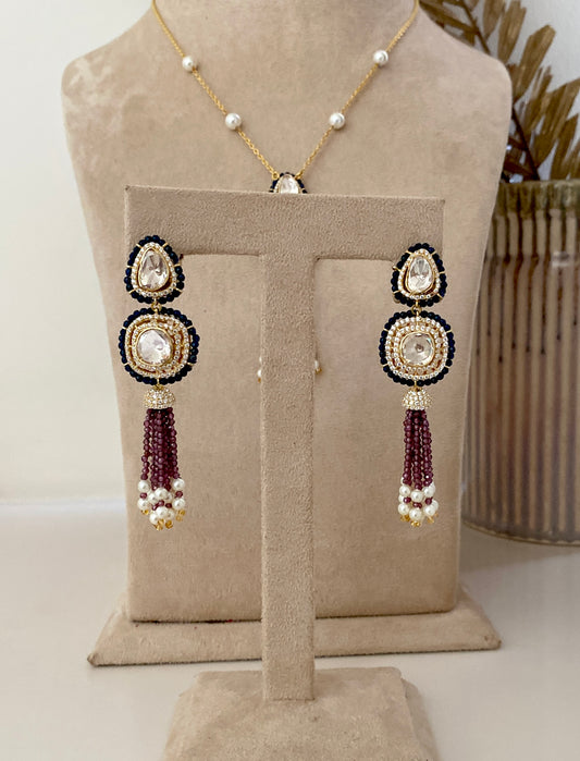 Divine Ruby Earrings