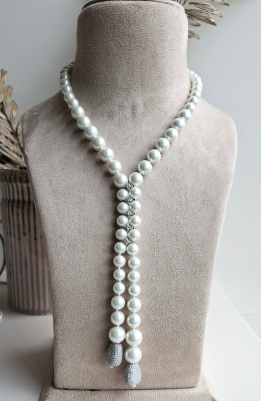 Pearl Clasp Necklace