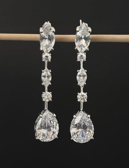 Linear Drop Earrings