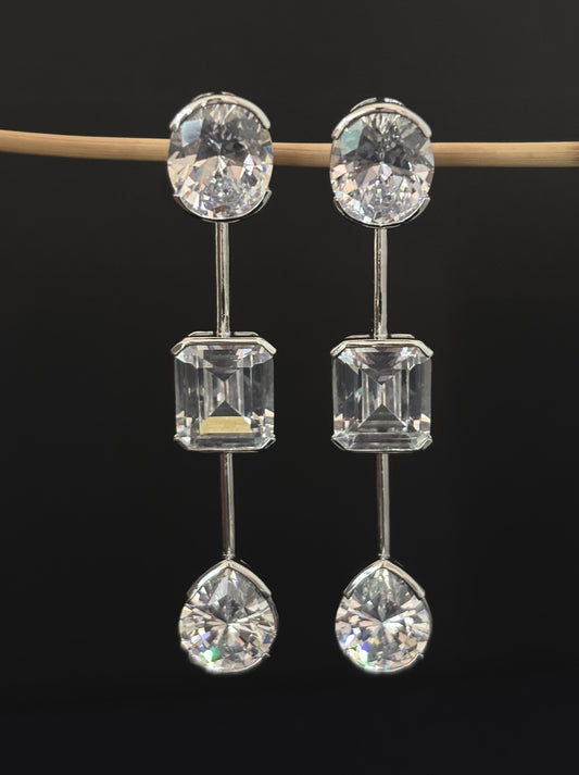 Linked Drop Earrings