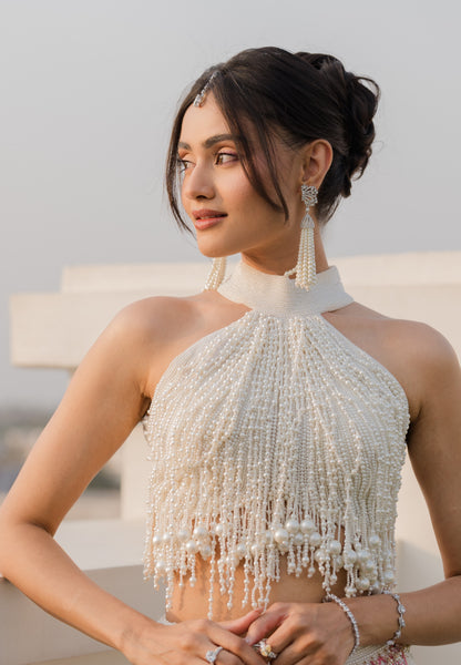 Pearl Wings Earrings