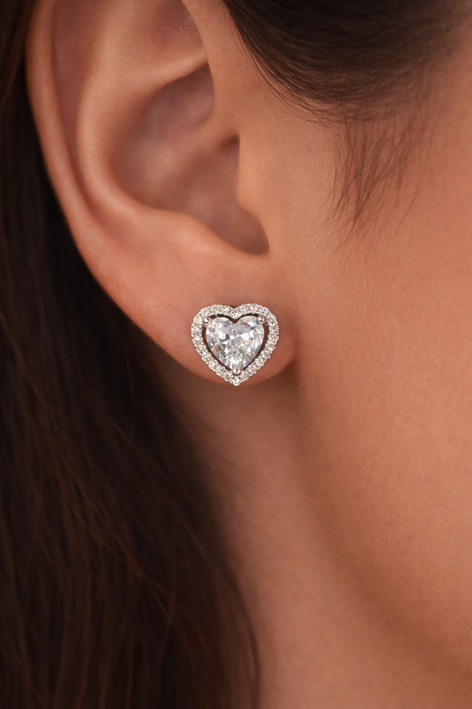 Heart Shape Studs