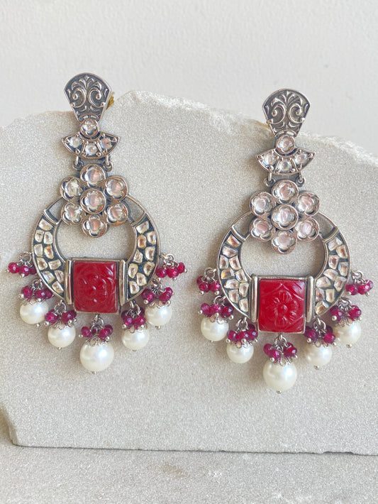 Moti Leher Earrings