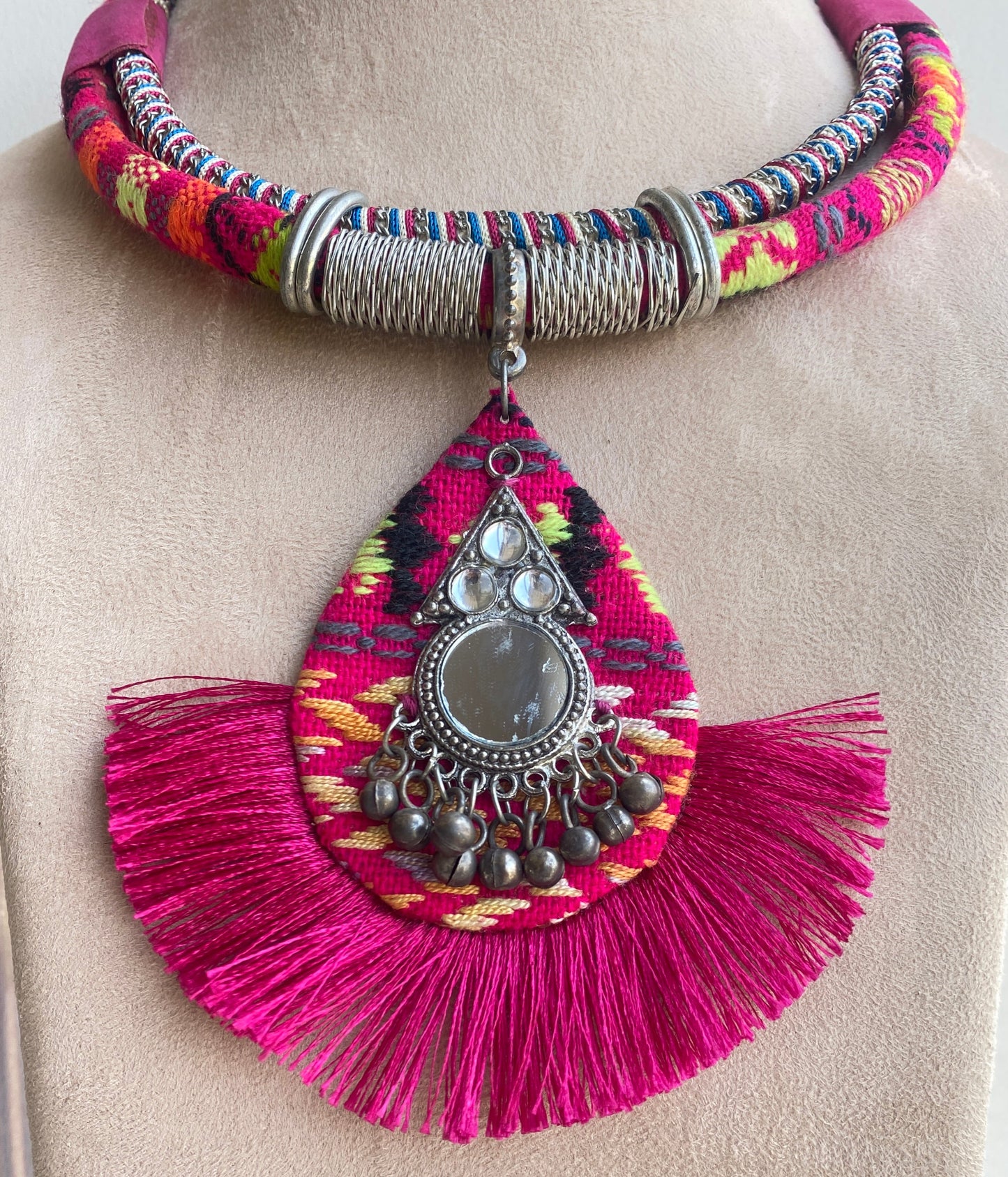 Raas Rang Hasdi Collar Necklace