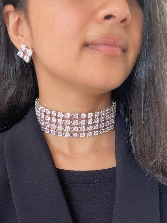 Diamond Dash Choker Set